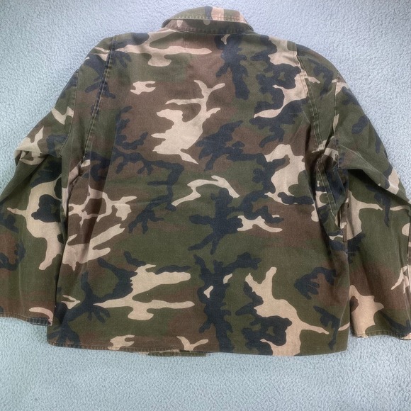 Vtg Winchester Canvas Button Up Outer Shirt Men XL Camo Jacket Lightweight - Picture 2 of 10